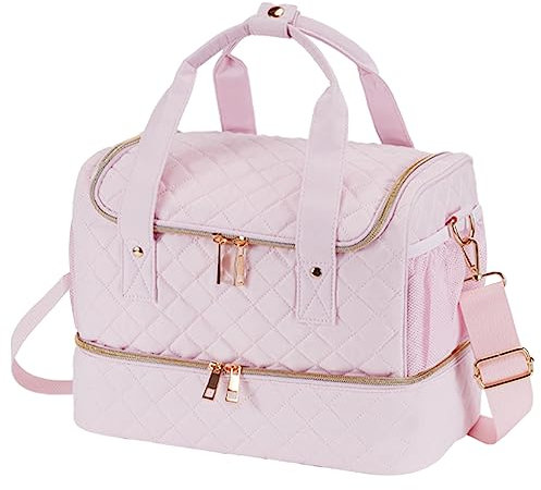VOFIpremiAm Nail Polish Organizer,Pretty Nail Bag Organizer Case