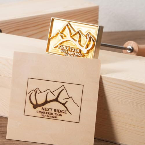 Logo Personnalisé pour Le Fer à Marquer pour La Nourriture, Le Grill BBQ, Le Cuir,Fer à Marquer pour La Nourriture, Tampon à Brûler pour Le Bois, Logo Personnalisé pour Le Fer à Marquer.