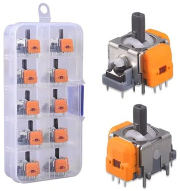 10 Pack Hall Effect Joystick Analog Stick Replacement for /PS5/PS4/Switch Pro, Gaming Controller Joystick Thumb Stick Module (for PS5)