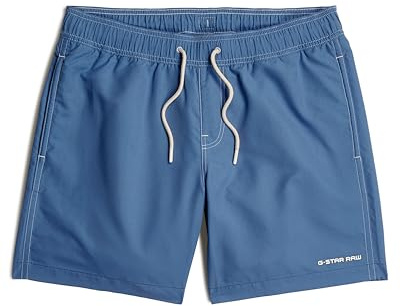 G-STAR Dirik Solid Swim Shorts Trunks, Azul (Dutch Blue D26202-a505-g989), XL Hombres