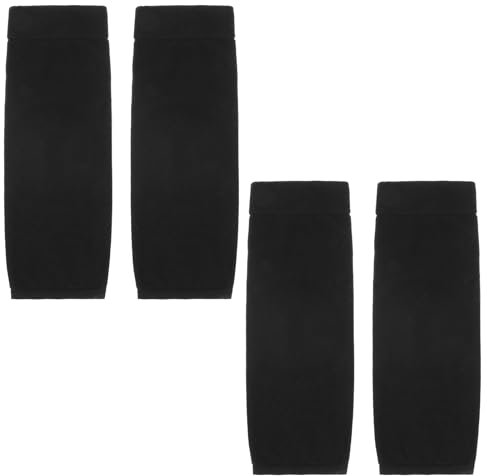 2 paia di coperture per maniche per tatuaggi per avambraccio, protezione per tatuaggi, maniche per donne e uomini, Nero , 27x9.5cm, 10.63x3.74in