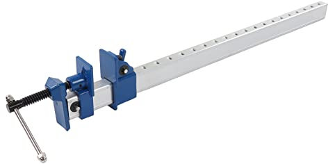 24-tums stångklämma Effektiv 520 mm snabbkoppling i aluminiumlegering för träbearbetning för amatörer, snickare, metallarbetare