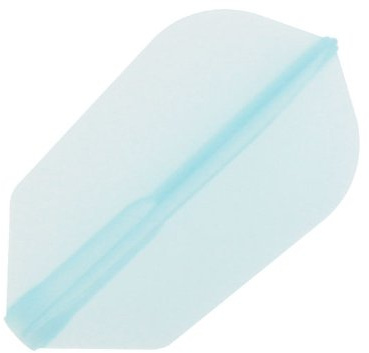Fit Flight 3 Pack Slim Dart Flight (Light Blue)