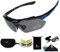 FREE SOLDIER Polarisiert Sonnenbrille Herren Fahrradbrille Sportbrille 5 in 1 Taktische Militärische Brille zum Radfahren Fahrt Wandern Fischen Outdoor-Aktivitäten
