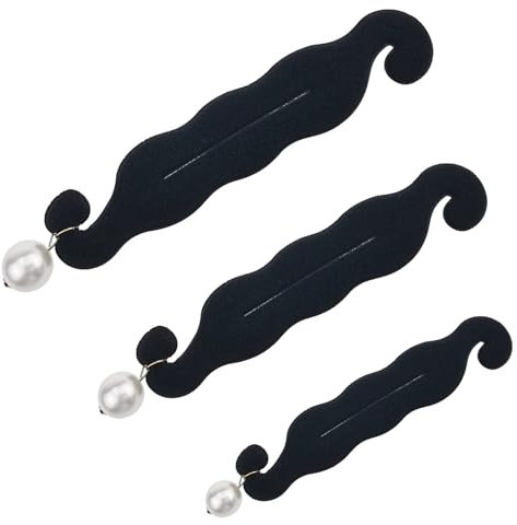 Haarstyling-Zubehör, 3Pcs Haar Flechtwerkzeug, Schwammclip Haarstyling Donut Haar Twist Kranz, Haar Twist Kranz Haarknoten Braid Maker, Haar Donuts Maker Round Chignon für Frauen