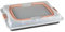 Praktische 2 in 1 Back- und Auflaufform mit Deckel und Tragegriffen