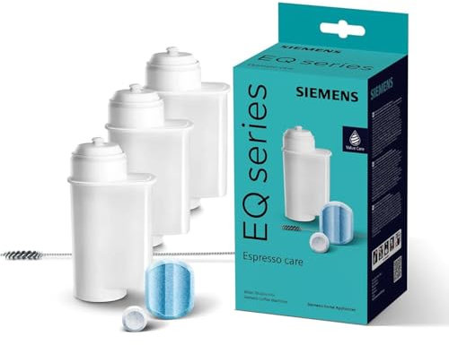 Kit de mantenimiento para cafeteras automáticas TZ80004A, 10 pastillas de limpieza, 3 filtros de agua BRITA, 3 pastillas descalcificadoras, cepillo, serie EQ y cafeteras automáticas empotrables