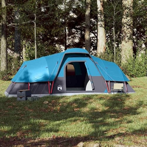Tenda a cupola per 11 persone, impermeabile, in poliestere 185T con rivestimento in poliuretano, ideale per campeggio e avventure all'aria aperta