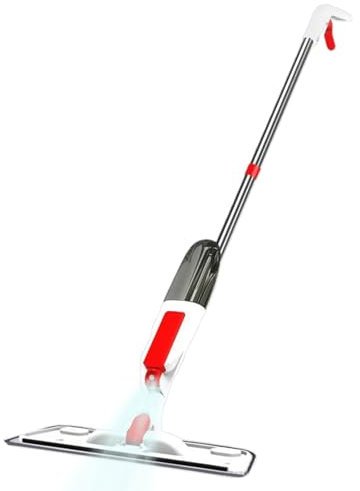 Trapeador en aerosol para limpieza de suelos, limpiador de suelos de eliminación de polvo, mopa de pulverización sin contacto de precisión para garaje, apartamento, dormitorio, sala de estar, hogar