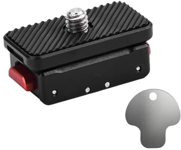 Dasbsug Base accessorio indossabile Meccanismo di bloccaggio rapido resistente alle intemperie facile fissaggio Staccare adattatore Base Outdoor Action Camera Holder