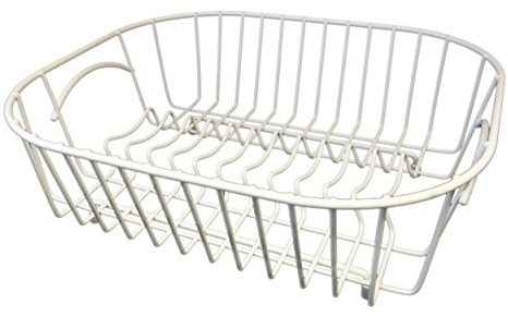 Delfinware White Plate Sink Basket, 2948W