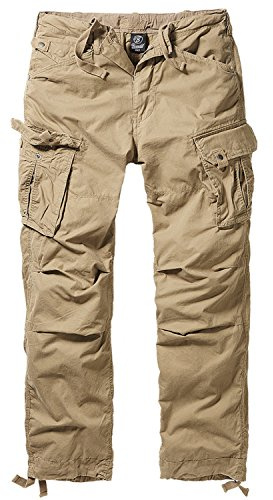 Brandit Columbia Mountain vintage cargobyxor byxor, sand, S