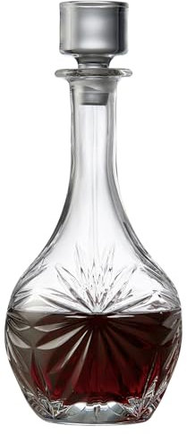 Lyngby Glas Krystal Melodia Karaffe, Dekanter, 1 Liter, Klar