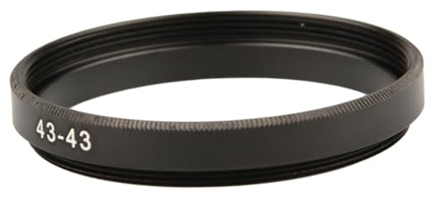 Anillo Adaptador Gran Angular, Adaptador de Lente Ojo de pez 37 mm 0.3X HD Anillo Ultra Gran Angular Accesorios para cámara