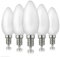 hellum LED Lampen E14 warmweiß, 5 Stück, Matte LED Glühbirne kerzenform als Ersatz für Glühbirne 25 Watt, Helligkeit 250 Lumen, 2700 Kelvin LED E14 warmweiß, 5x 207200