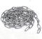 Cadena de Acero Inoxidable 304 Eslabones de Cadena Soldados de Acero de Alta Resistencia para Colgar en Vallas, Cadena de Perro para Caminar, Cadena de Columpio, Carga Máxima 200 KG, 4 mm - 2 Metro