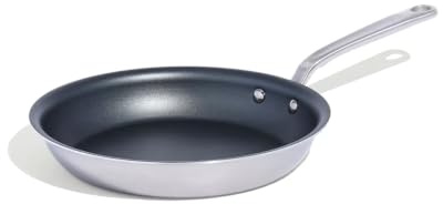 Made In Cookware - 10 Non Stick Frying Pan (Graphite) - 5 Ply Stainless Clad Nonstick - Professional Cookware USA - Induction Compatible