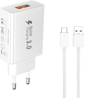 Ladegerät Typ C Kabel, Schnellladegerät für Samsung Galaxy S24 FE 5G S23 S22 S21 S20 S10 S9 S8 A54 A53 A52 A51 A35 A25 A16 A15 A05s A04s Fast Charger USB C Schnellladekabel Ladekabel von Samsung