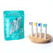 booheads Oraboo - Electric Toothbrush Heads - Sustainable BPA-Free Electric Toothbrush Heads Compatible with OralB* (WheatStraw, 4PK)