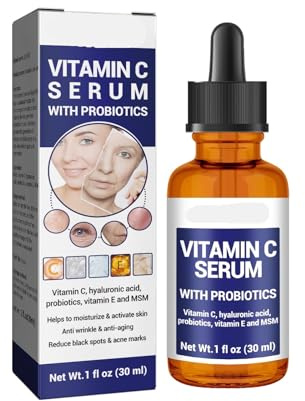 Sérum Visage Anti-âge À La Vitamine C: Atténue Les Taches, L’acné Et Les Ridules, Illumine Et Unifie Le Teint, Hydrate Et Absorbe Rapidement.(1PCs)