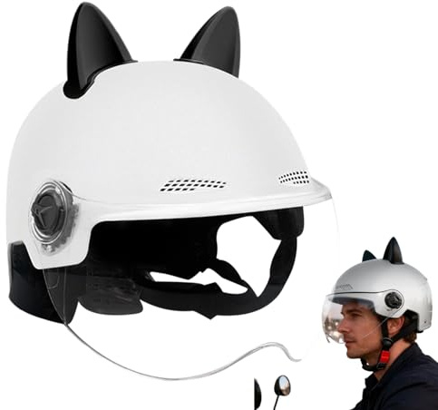 Casco de bicicleta para adultos, ligero y transpirable, accesorios de equitación ajustables, casco de péndulo con visera, para hombres y mujeres, montar en bicicleta, moto, monopatín, patineta