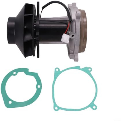 Yelvera Motor de ventilador de calentador de estacionamiento de 24 V 2 KW para Eberspacher Airtronic D2 D4 compatible con calentadores diesel chinos de 2 KW 5 KW Construcción de aleación plateada
