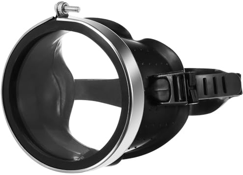 TOVINANNA Occhialini da Sub in Vetro e Silicone Design a Visione e Protezione Anti-perdita per Festa Estiva, Maschera Subacquea per Snorkeling e Immersioni