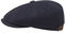 Stetson Hatteras Noir Schirmmütze Damen/Herren - Flatcap mit Wolle und Kaschmir - Wollmütze Herbst/Winter - Ballonmütze mit Flanelfutter - Flat Cap blau 60 cm