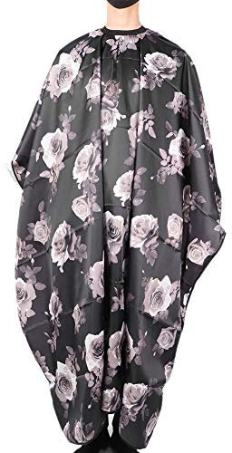 Frisierumhang Erwachsene Klettverschluss Friseurumhang Für Herren Haarschneideumhang Antistatisch Wasserdicht Professioneller Salon Umhang Mit Schnappverschluss Salon Schneiden Umh