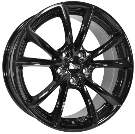 MAM A5 8JX18 5/112 ET45 66.6 Jante en aluminium peint noir