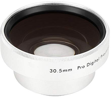 0.45X Obiettivo grandangolare per fotocamera, ingrandimento del vetro ottico Lente aggiuntiva per obiettivi per fotocamera da 30,5 mm