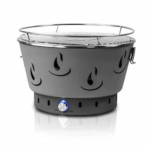 ACTIVA Camping Grill Airbroil I Premium Mini Grill mobil & kompakt I Leistungsstarker & stilvoller Holzkohlegrill für ein gelungenes Barbecue inkl. Tasche