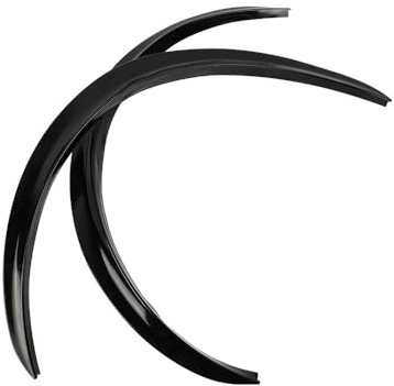 2 pezzi auto ruota sopracciglia 72 cm universale parafango parafango parafango espansione gomma ruota sopracciglia arco trim estensione parafango protezione protezione protezione ruota adesivo
