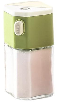 Shaker dosatore preciso ricaricabile shaker bottiglia shaker per sale da cucina barattolo di condimento con sale pressato quantitativo shaker per condimento bottiglia per casa cucina Organisateu