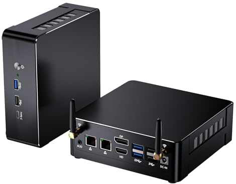 Mavsloly Mini PC Core i9-13900H avec 64Go de RAM, SSD PCIE4.0 2To, Mini Ordinateur de Bureau, 1*HDMI, 1*DisplayPort, 1*USB-C prenant en Charge Trois écrans, 8K, Wi-FI 6e, Windows 11 Pro (TPM2.0)