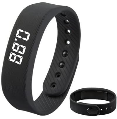 atnayo Step Counter Watch, Digital No Bluetooth Fitness Pedometer Watch for Running,hiking