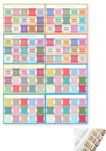 FIMWOLZ 120 Separadores Laminados para Biblia, Tabs de Biblia, Marcadores de Libros Bíblicos, Registro Mujeres, Accesorios para Estudio Bíblico y Journaling, Letras Doradas en Relieve (Gris, Oro)