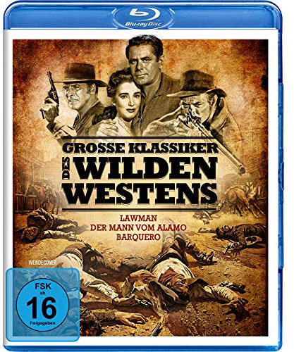 Große Klassiker des Wilden Westens - Lawman, Der Mann vom Alamo, Barquero (3 Blu-rays)