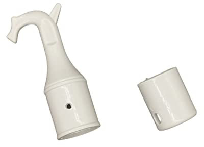 Michear Window Opener Pole Hook Set,Universal ABS Swan Shaped Hook and Non-Slip Base for Skylight Window, Poles, Loft Attic, Blinds,Sash