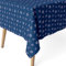 Martina Home Harzbeschichtete Tischdecke Anker, 100 x 140 cm, Blau