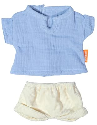 Miniland - Ropa para Muñeca de 32 cm, Accesorio de Ropa para Muñecos, Camiseta y pantalón para Verano