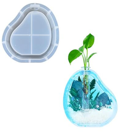 Elegante Hydroponik Vase Kreation Mit Weichem Flexiblen Silikon Testrohr Form Tragbares Zubehör Für Enthusiasten