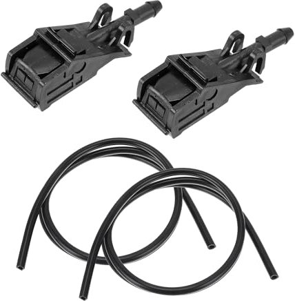 A ABSOPRO Kit De Boquillas De Lavado De Parabrisas Para Vw Polo 2001-2012 Boquillas De Pulverización De Parabrisas Chorro De Limpiaparabrisas No.6E0955985A/6E0955985B 2 Pcs 1 Metro
