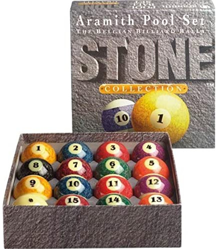 Aramith Stone Collection Pool and Billiard Ball Set