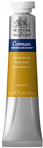Winsor & Newton 0308744 Water Colour Tube, Yellow Ochre, 21 ml (Pack of 1)