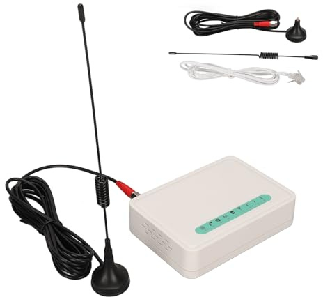 Changor GSM skrivbordsringare, RJ11 Quadri-anti-podal signalband automatisk IP-funktion DTMF trådlös terminal nummer lagring fast 3G 4G LTE för landet (#1)