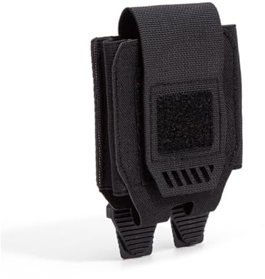 HOUSON Handcuff Holster, Molle Tactical Handcuff Holder Nylon Waist Belt Pouch Organizer Handcuff Case (DW-099)