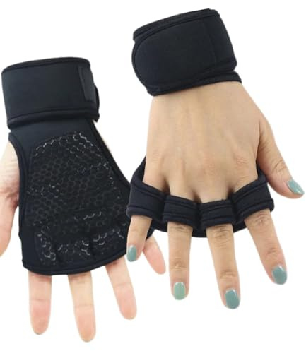 Whoasyst sporthandskar träning med handledens tyngdlyftning praktisk cykling för gym fitness vandring öppet gym tyngdlyftning med handledsträning