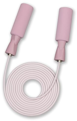 XYLsports Jump Rope for Fitness Adjustable Rope for Men, Women, and Kids Ideal for Cardio and Training Workouts (Pink)