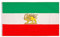 PHENO FLAGS Drapeau Iran avec lion 90x150cm – iranien - résistant aux intempéries, avec œillets en laiton, 100% polyester, coutures doubles robustes et couleurs éclatantes